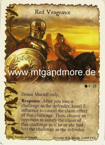 1x Red Vengeance #025 Princes of the Sun A Game of Thrones