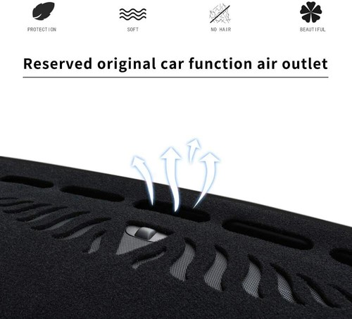 Dashboard Cover Dash Cover Mat Pad Custom Fit for KIA Optima 2016-2019 Black Dashboard Cover Dash Cover Mat Pad Custom Fit for KIA Optima 2016-2019 Black