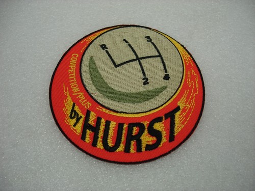 PATCH SEW ON HURST 4 SPEED SHIFTER COMPETITION PLUS EMBROIDERED VEST JACKET