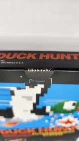 Duck Hunt 1985 Matte Sticker SEALED Original Nintendo Entertainment System Game