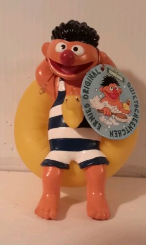 Details about  / Vintage 1990s Sesame Street ERNIE Squeeker Floater from Germany PVC-023-FW