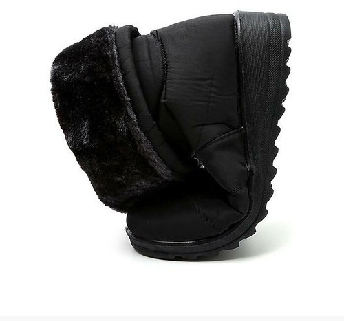 Damen Winter Wasserdicht Schneeschuhe Warm Stiefel Stiefeletten Flache Boots DE*