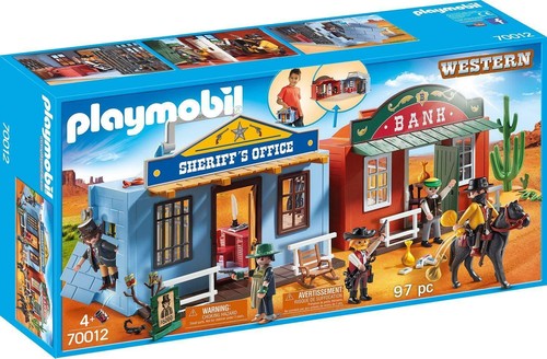 Playmobil Western 70012 tomar a lo largo del oeste de la ciudad