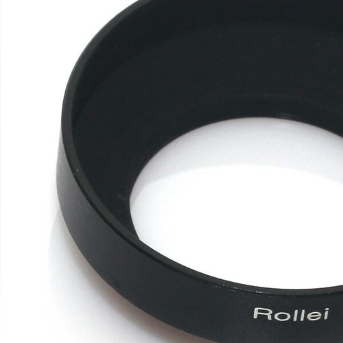 Tornillo de Metal 30.5 mm Parasol Para Lente Rollei Aluminio Negro evitar el reflejo