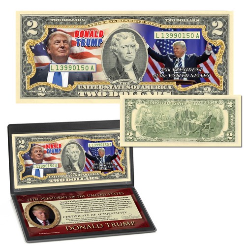 Donald Trump Elected 45th President Currency Collection