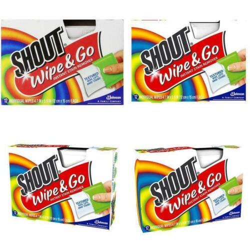 Pack Of 12 Shout Wipes 12-Count