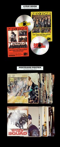 Details about / NCT #127 NEO ZONE 2nd Album Random or SET CD+Photocard+Postcard+Poster+2Gift New