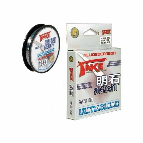 Filo da Pesca Lineaeffe Take Akashi Fluorocarbon Ultraclear Fluorocarbon