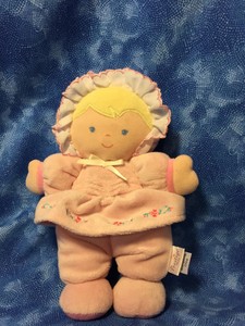 Prestige-baby-9-Pink-First-Doll-Rattle-Plush-Toy