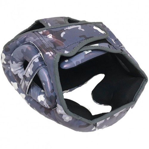 camo-grau Kinder Booster Kopfschutz