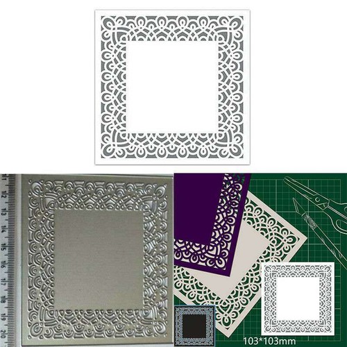 Craft Background Card Decor Stencil Metal Cutting Dies Scrapbook Paper DIY Frame