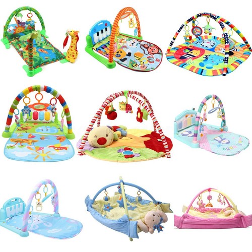 9 Type Baby Kid Playmat Play Musical Pedal Piano Activity Soft Fitness Gym