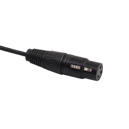 0.3M Adapter Kabel 3 Polig XLR Stecker zu Doppelt 2 Buchse Y Splitter 16awg