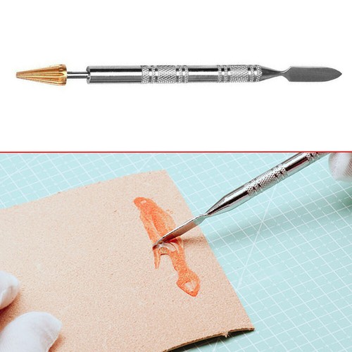 Leather Craft Top Edge Dye Applicator Pen Belt Edge Oil Paints Roller Tool Craft