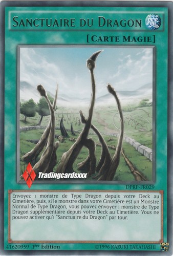 dragon/'s shrine ♦ shrine of the dragon : dprp-fr029-vf//rare ♦ yu-gi-oh
