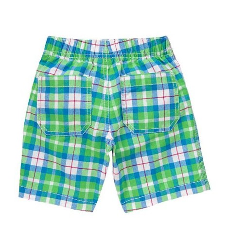 NWT Crazy 8 SURF ISLAND Boys Size 4T 5T Shark Tee Shirt /& Plaid Shorts 2-PC SET