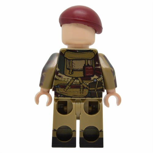 Lego Custom WW2 British Paratrooper Full Body Printing NEW Brickarms SMLE