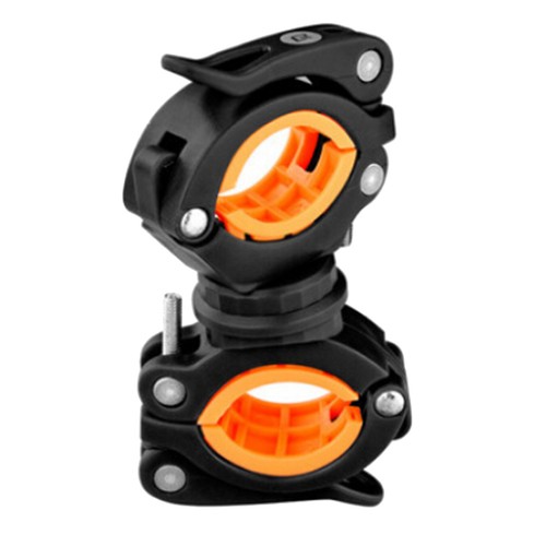360 ° Fahrradlicht Taschenlampe LED Taschenlampe Halterung Befestigungsclip Zz