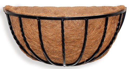 Metal Basket Wall Trough Tom Chambers 40cm Handforged Hayrack /& Coco liner