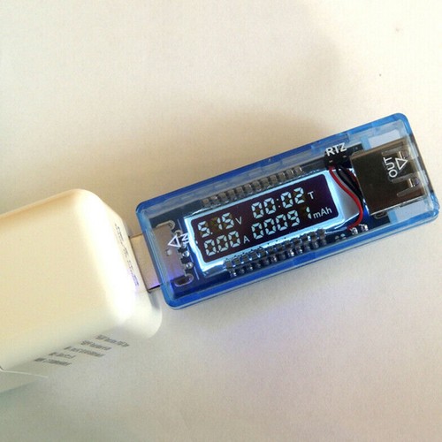 USB-Ladegerät Arzt Spannungsmesser Ampere Volt Amperemeter Tester Detektor