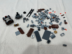 LEGO Helms Deep Lord of The Rings 9474 + Uruk-hai Army 9471, with box, No Figs