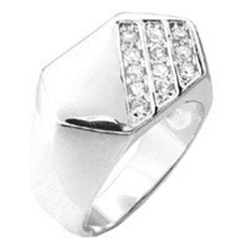 18K W GOLD EP .50CT MENS DIAMOND SIMULATED RING size 8-15 you choose