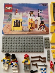 Lego Pirates: 6259 Broadside's Brig & 6036 Skeleton Surprise-  100% w/ Manuals