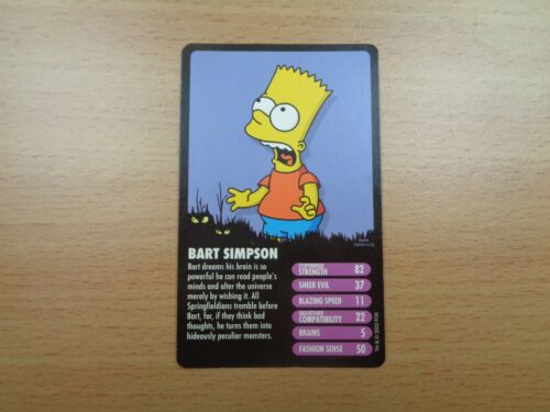 Single Cards *MULTI-BUY OFFER* Top Trumps Specials THE SIMPSONS HORROR EDITION