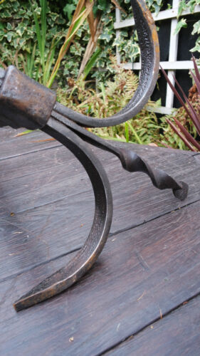 Beautiful Architectural Salvage Antique Wrought Iron Decorative House Anchor