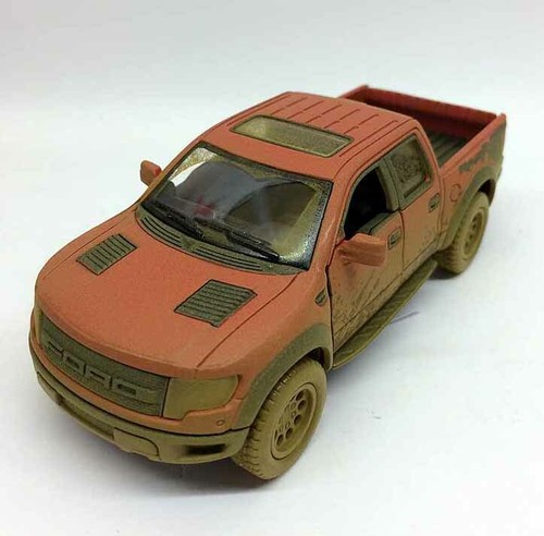 73385 Kinsmart 1:46 Ford F-150 SVT Raptor Crew PickUpTruck Rückziehmotor 1:43