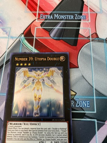Yugioh Number 39 Utopia Double Ultra Rare DUPO 1st Edition Near Mint