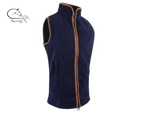 Jack Pyke Ladies Countryman Fleece Gilet Shooting Waistcoat Body Warmer Navy