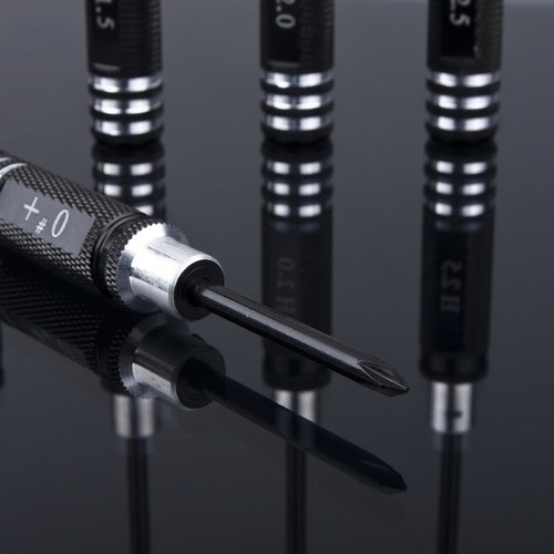 7pcs Black Hex Screw Driver Tool Kit 1.5MM-5.5MM for RC Helicopter Plane Car FR