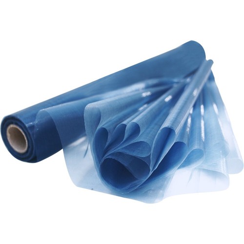 2 ROTOLI 70cmx10m Organza Roll poltrona in Tessuto Festa Matrimonio Fiocchi tabella RUNNER Fascia