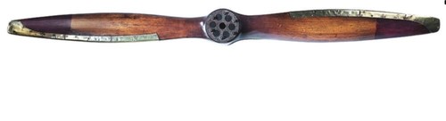G376 Blechbeplankt um 1915 185 cm Großer Alter Flugzeug Propeller