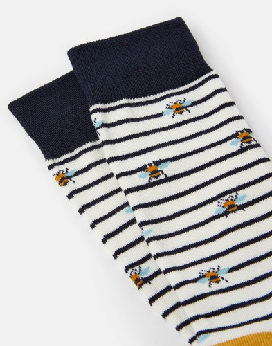 Joules 207395 Calzini in Bee Taglia Adulto 4in8