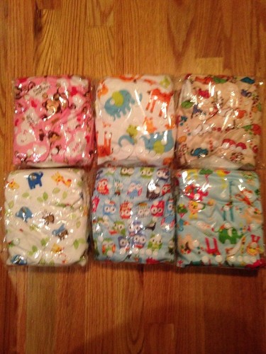 InnooBaby Cloth Diaper Adjustable Washable Reusable Eco-Friendly New 6 Pack