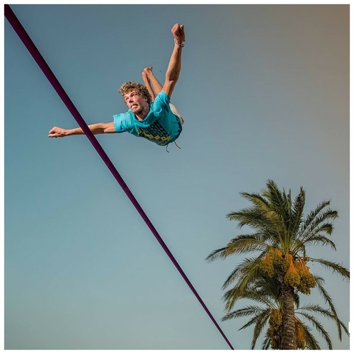GIBBON Surferline Treewear Set lila 2019 Slackline