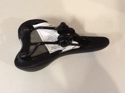 SCHWINN BLACK BLUE SILVER SADDLE BIKE PART 89-1