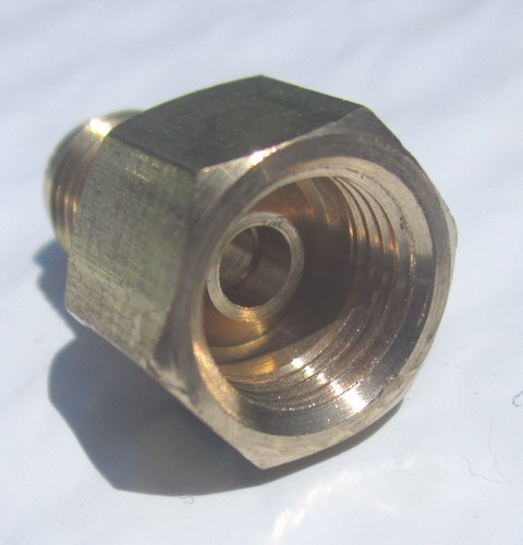 BRAKE LINE ADAPTER 1//4/" LINE to 3//16/" LINE
