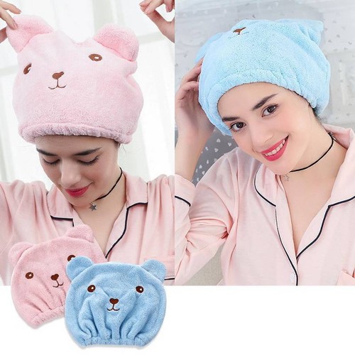 Quick Dry Magic Hair Turban Towel Fast Drying Hair Wrap Bath Towel Cap Hat GIFT