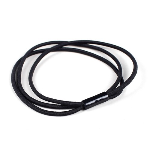 5Pcs Wome Organza Hair Ring Ties Rope Elastic Hairbands Robber Ponytail Holder