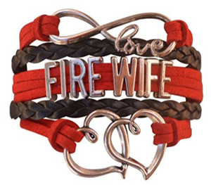 Perfect Fire Wife Gift Firefighters Wife Jewelry Fire Wife Bracelet