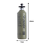 0.5 L Trangia Fuel Bottle with Safety Valve