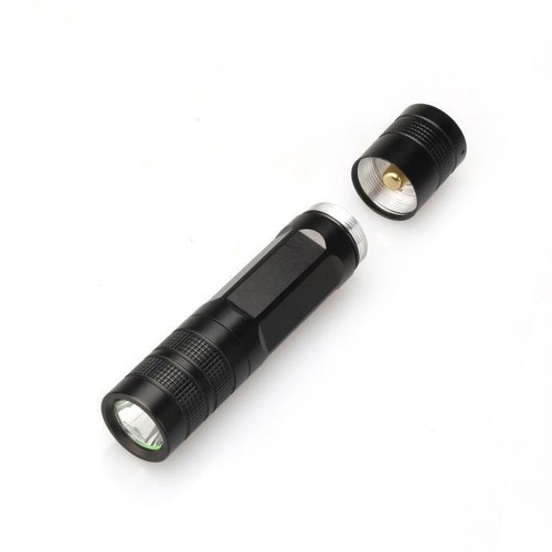 Mini 3500LM Q5 LED Flashlight 3 Modes 18650 Torch Lamp Light Aluminum Alloy