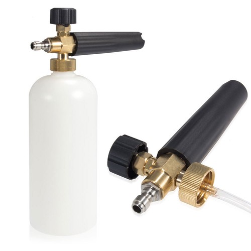 1//4/" Pressure Snow Foam Washer Jet Car Wash Adjustable Lance Soap Spray Cannon