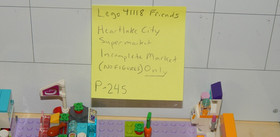 Lego 41118 Friends Heartlake City Supermarket Incomplete Market Only