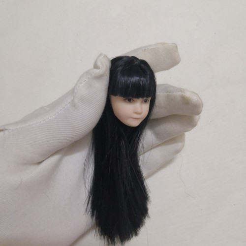 1:6 Cute Girl Head Sculpt Carved Model F Female Action Figure Body Toys Gifts