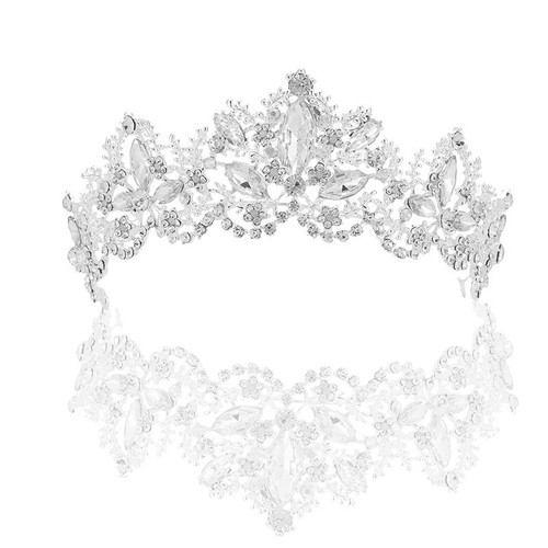 Wedding Bridal Crystal Tiaras Princess Headband Crown Hair Accessories For Girls