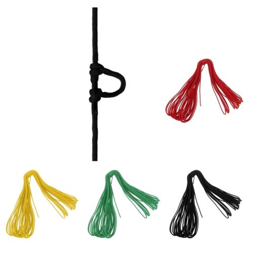 18m 2,4mm Bogenschießen Release Compound Bow String Nock D Loop Rope Bowstring 